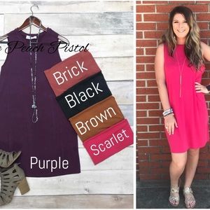 Sleeveless T-shirt Dress